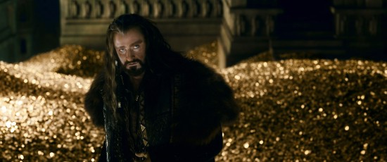 Hobbit Battle of the Five Armies Thorin Gold