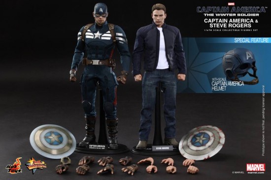 Hot Toys Cap 2 set