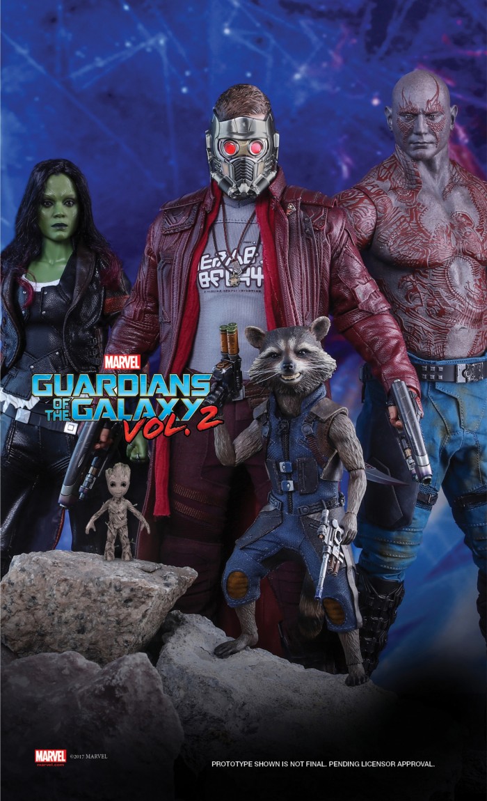 Hot Toys Guardians of the Galaxy Vol 2 Figures