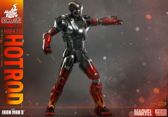 Hot Toys Hot Rod Iron Man 3