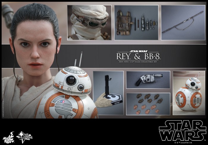 Hot Toys - Star Wars - The Force Awakens - Rey & BB-8 Collectible Set_PR18