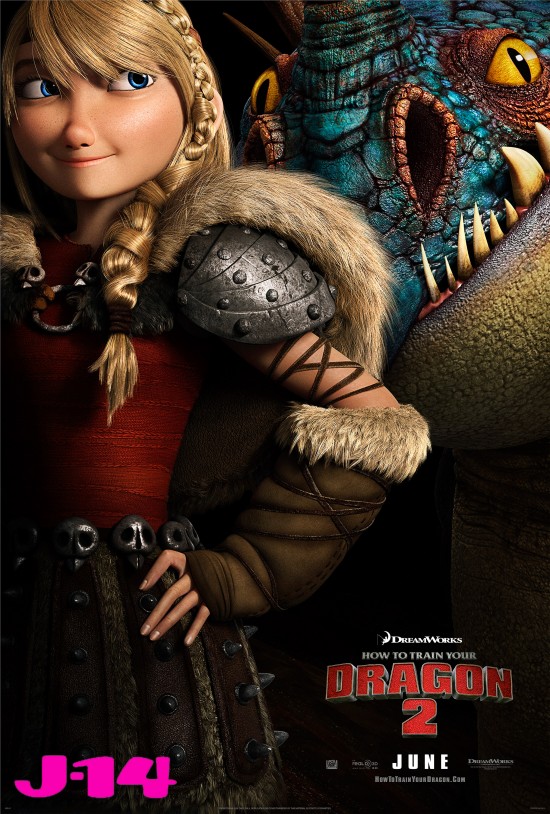 How to Train Your Dragon 2 - Astrid and Stormfly