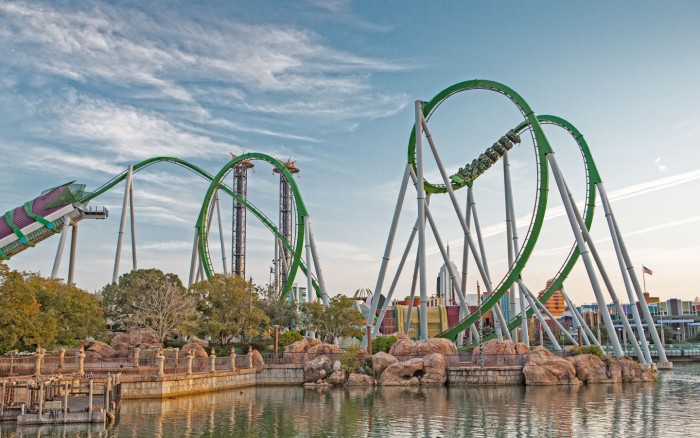 The Incredible Hulk Coaster Closes