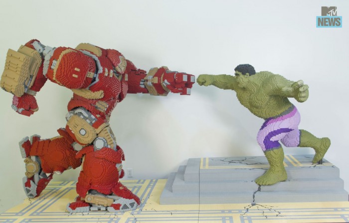 Hulkbuster vs Hulk Lego