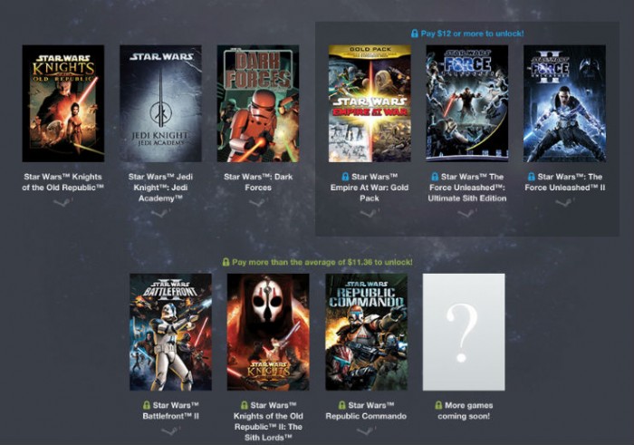 Humble Bundle Star Wars