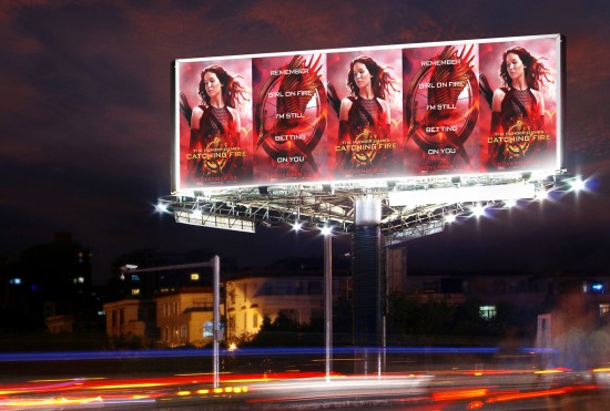 Hunger Games Catching Fire Billboard
