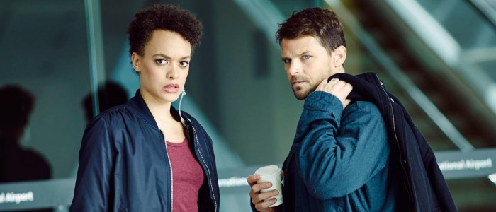 Hunters - Britne Oldford and Nathan Phillips
