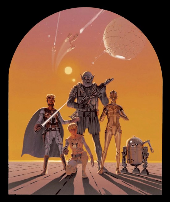 star wars concept art by ralph mcquarrie