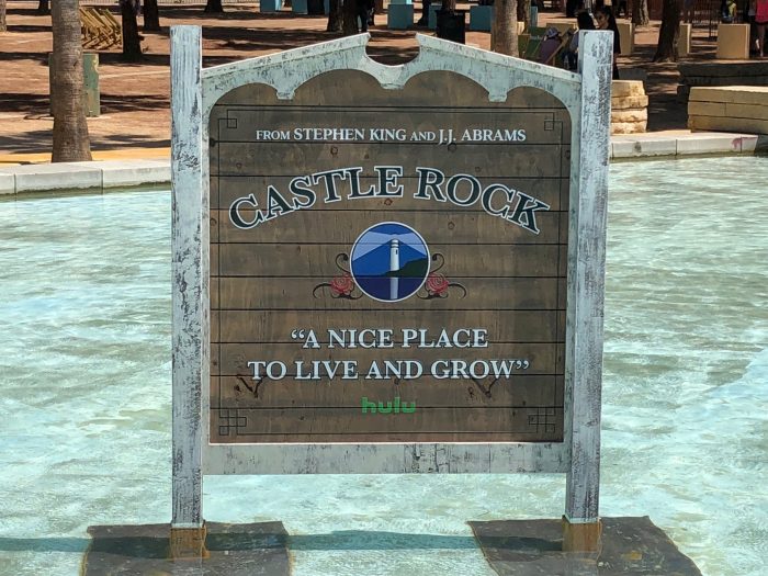 castle rock sign