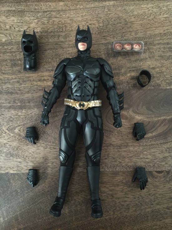 Hot Toys The Dark Knight Batman Armory Sixth Scale Figure Set