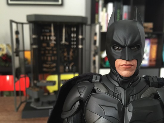 Hot Toys The Dark Knight Batman Armory Sixth Scale Figure Set