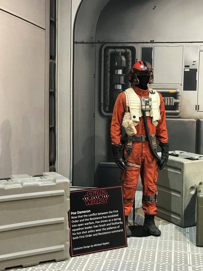 Star Wars: The Last Jedi display at Comic-Con 2017