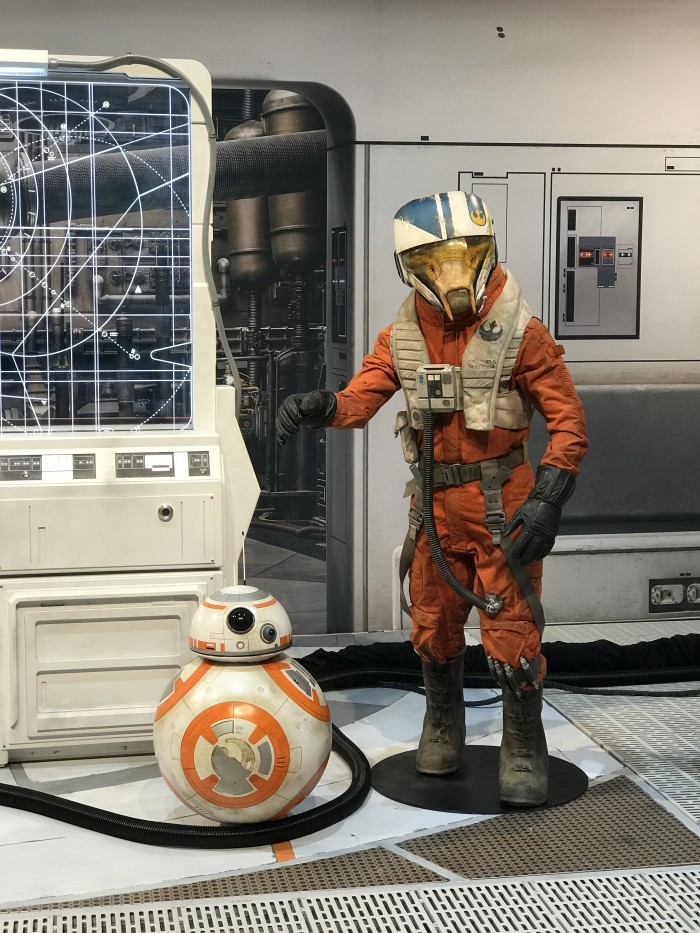 Star Wars: The Last Jedi display at Comic-Con 2017