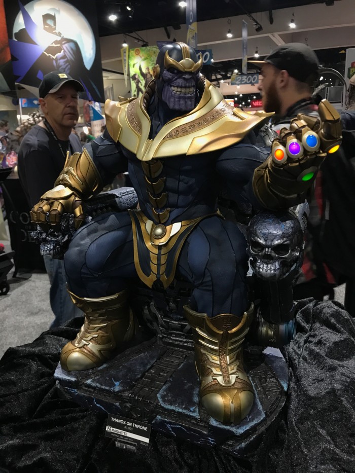 Thanos on his throne from Sideshow