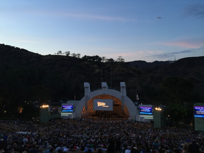 Back to the Future Hollywood Bowl