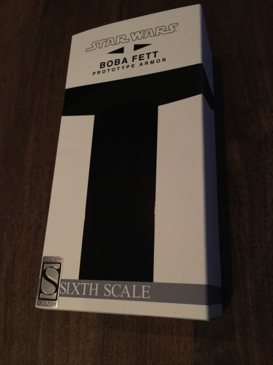 Boba Fett Prototype Armor Sixth Scale Figure box