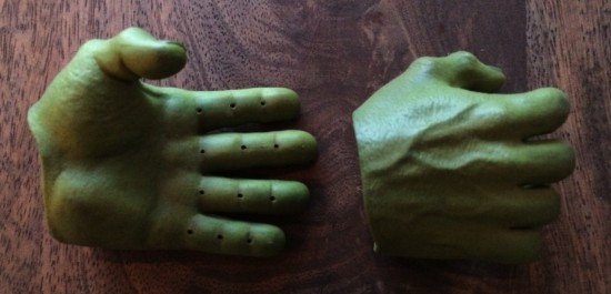 Hulk Sixth Scale Figure hands