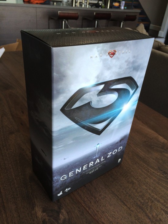 Hot Toys Man Of Steel General Zod Sixth Scale Figure box