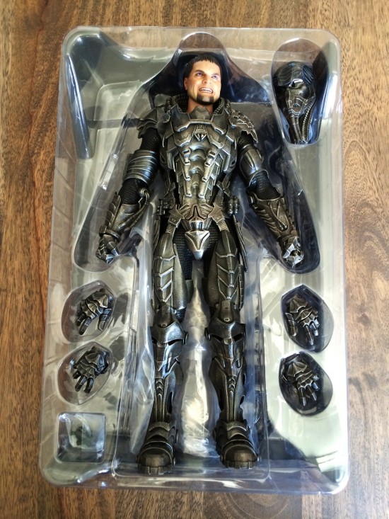 Hot Toys Man Of Steel General Zod Sixth Scale Figure box