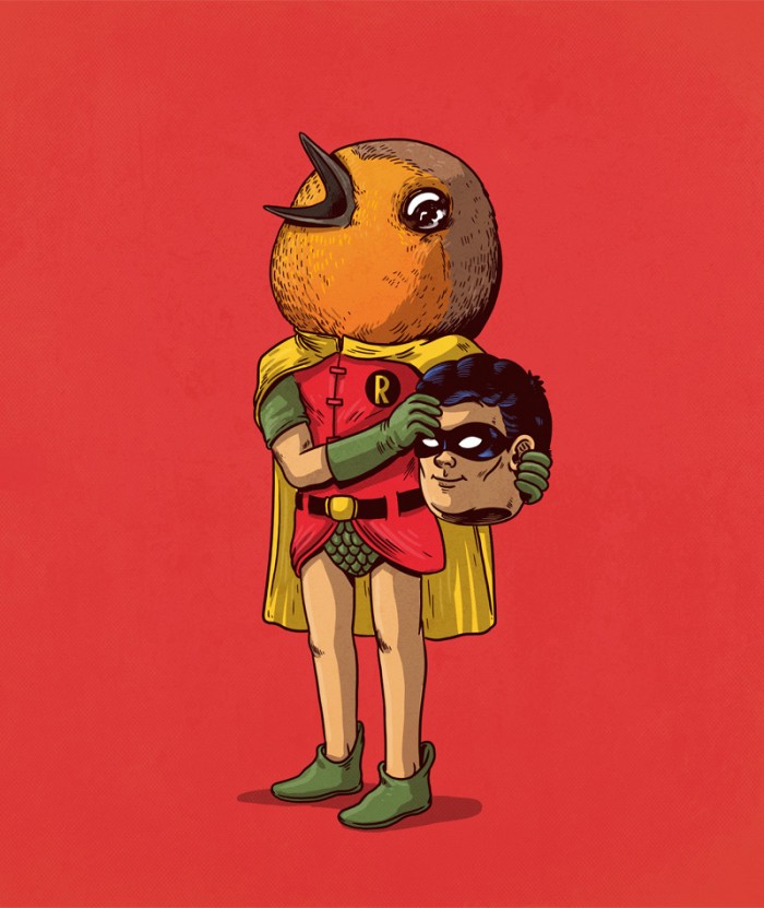 Icons Unmasked Robin by Alex Solis