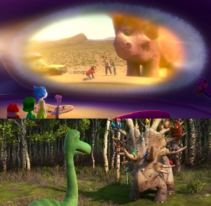 Inside Out Good Dinosaur Easter Egg