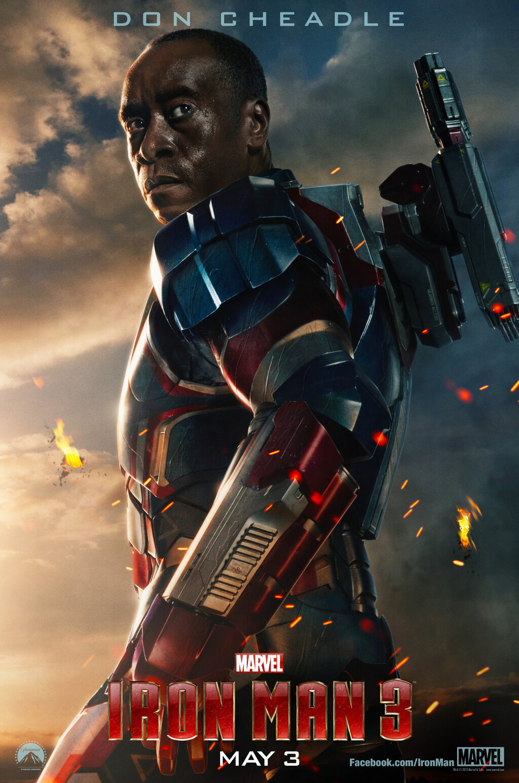 Don Cheadle Is All Suited Up In The New 'Iron Man 20' Poster