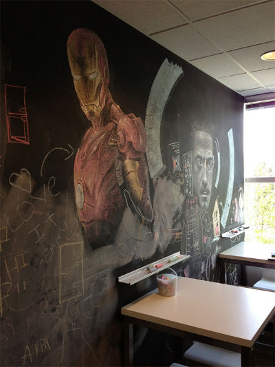 Iron Man Chalkboard