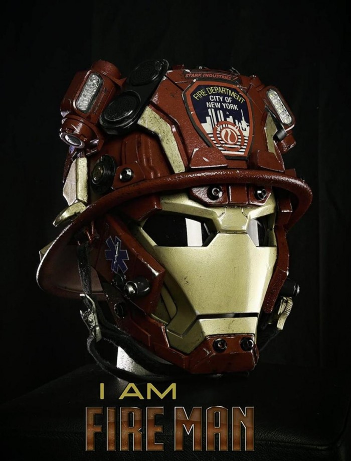 Iron Man FDNY helmet