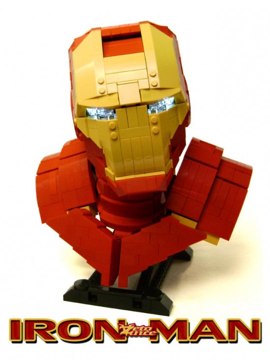 Iron Man Lego Bust