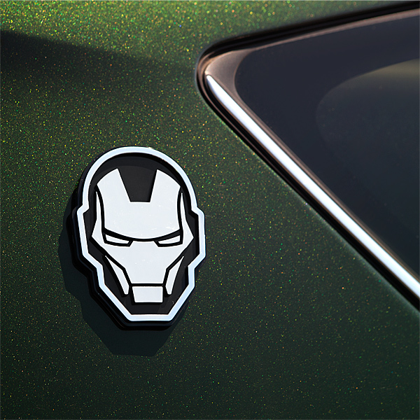 Iron Man car emblem