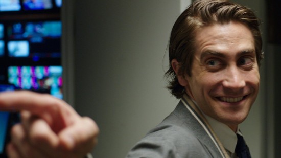 Jake Gyllenhaal as Lou Bloom in Nightcrawler