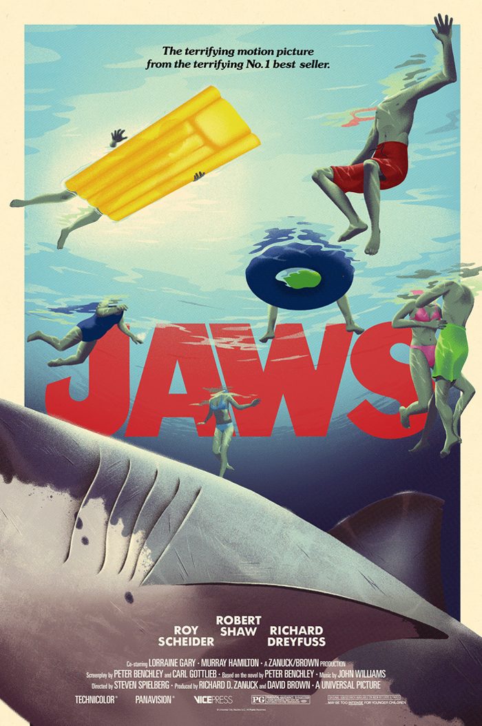 Jaws poster full size - George Bletsis