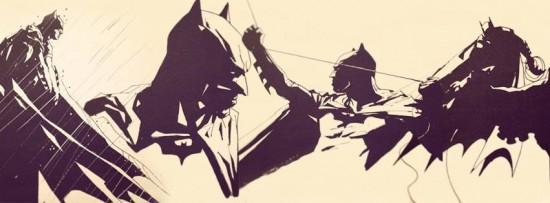 Jock Batman Thought Bubble