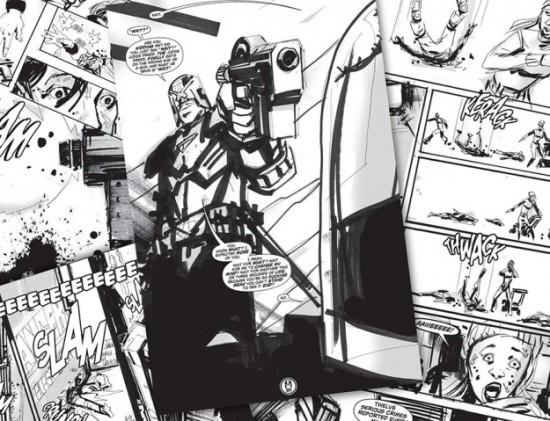 Jock Dredd Storyboards