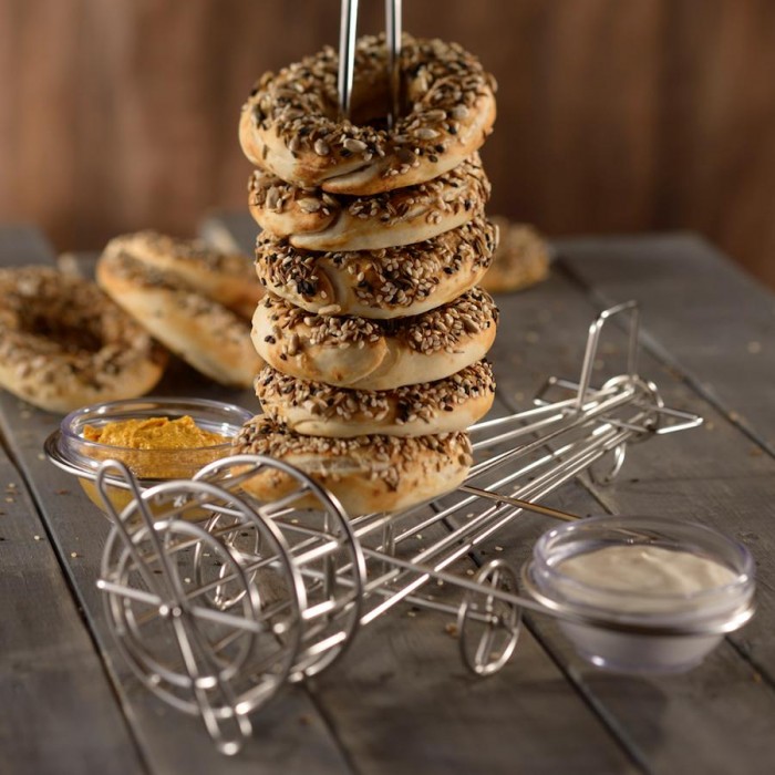 Pretzels with house-made mustard and beer-cheese fondue.