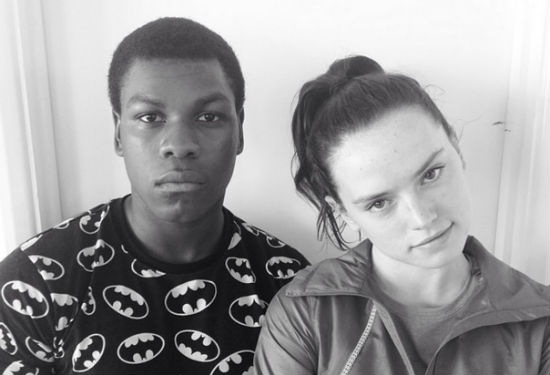 John Boyega Daisy Ridley