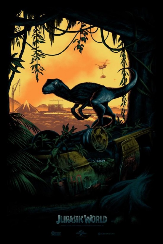 Jurassic World poster Mark Englert