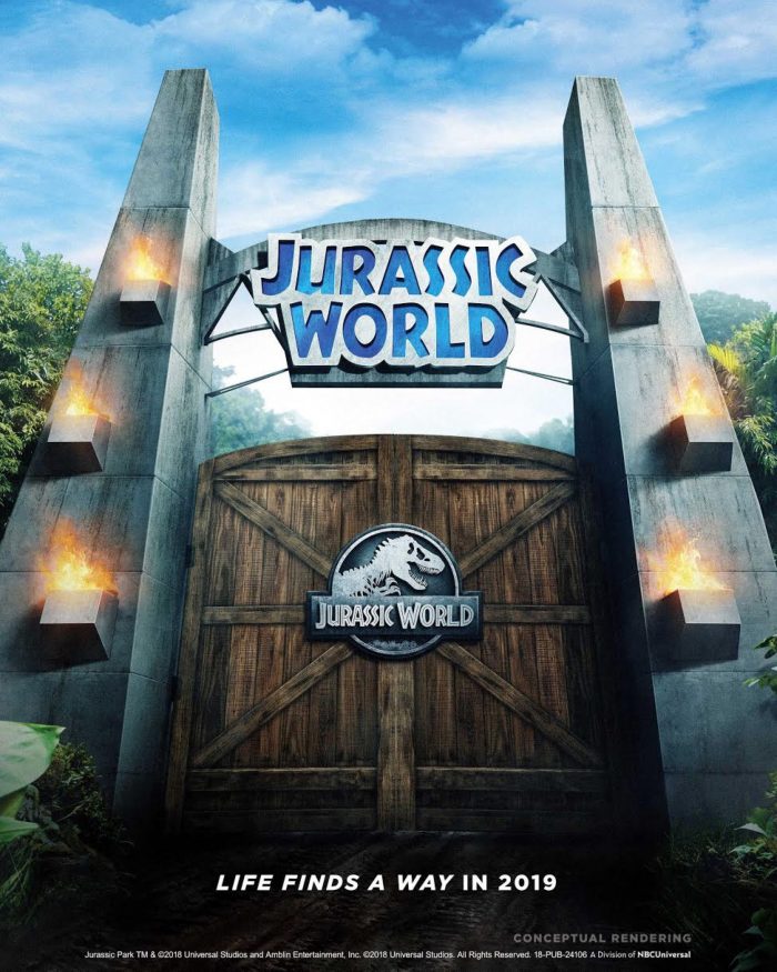 Jurassic World Ride poster