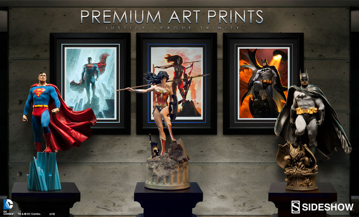 Justice League Sideshow prints