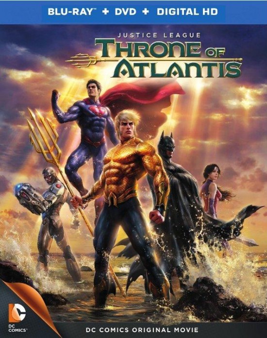 Justice League Throne of Atlantis Blu