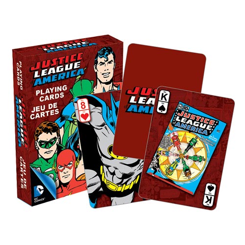Justice League playing cards