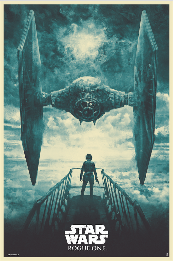 Rogue One print by Karl Fitzgerald