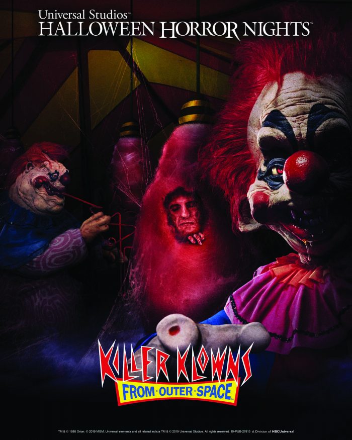 Killer Klowns from Outer Space Halloween Horror Nights poster