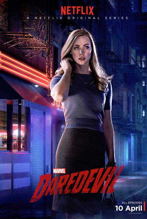 Karen Daredevil Character Poster