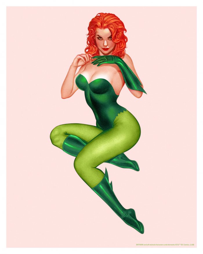 John Keaveney "Poison Ivy" Animated Giclee