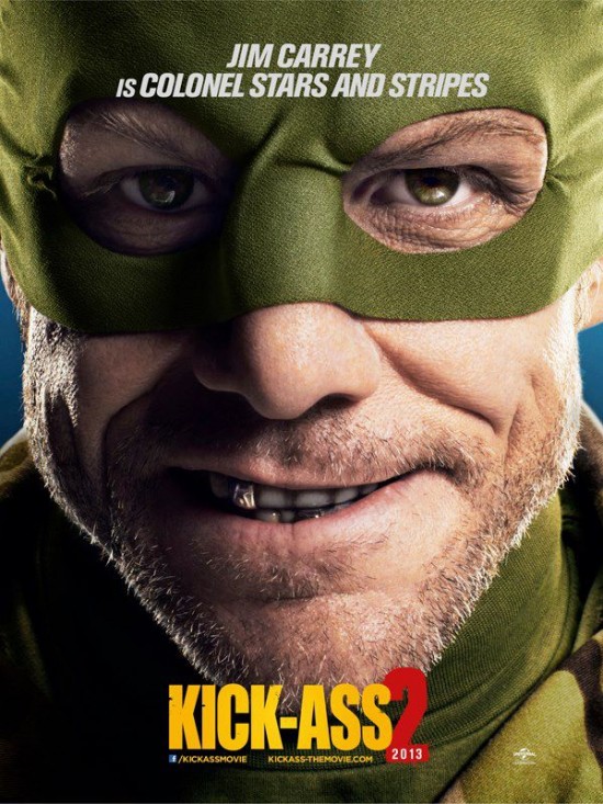 Kick-Ass 2 Jim Carrey poster