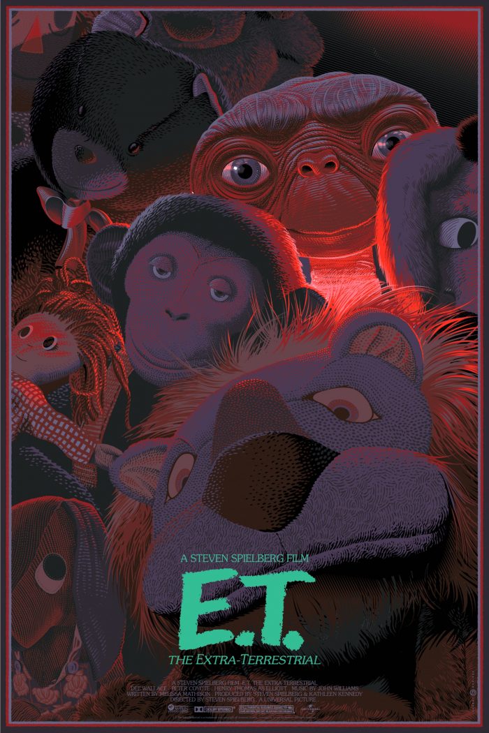 Laurent Durieux "E.T." Screen print 