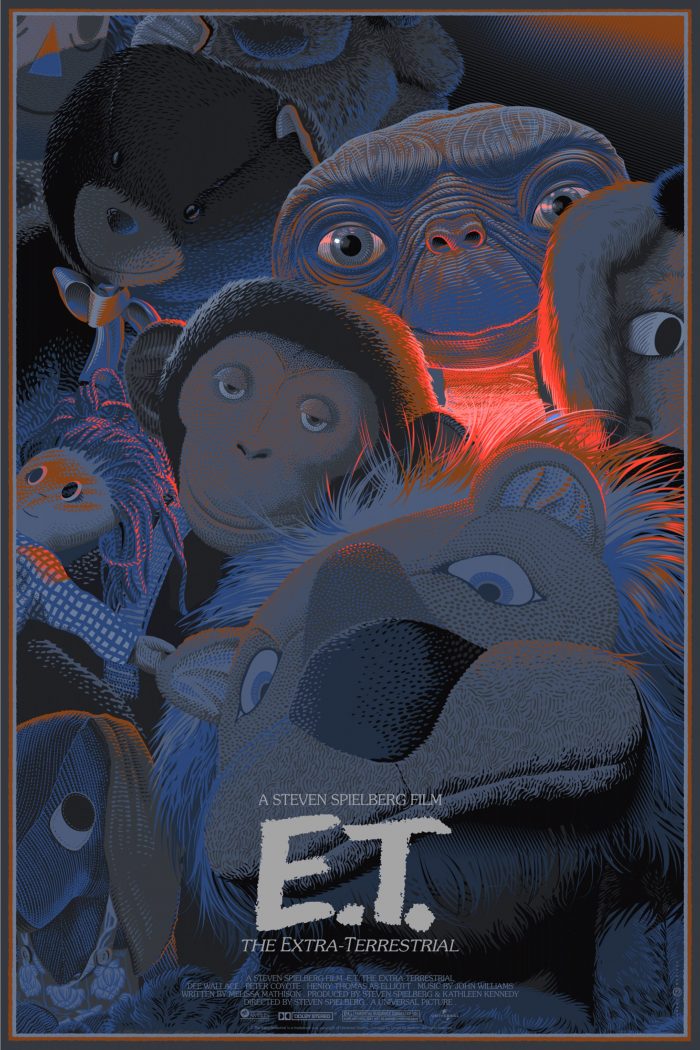 Laurent Durieux "E.T." Variant Screen print