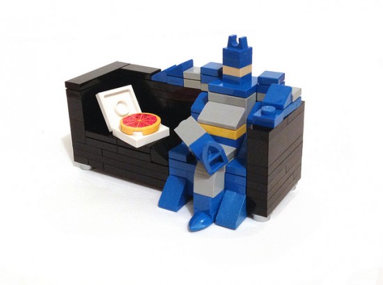 Lazy Batman Lego