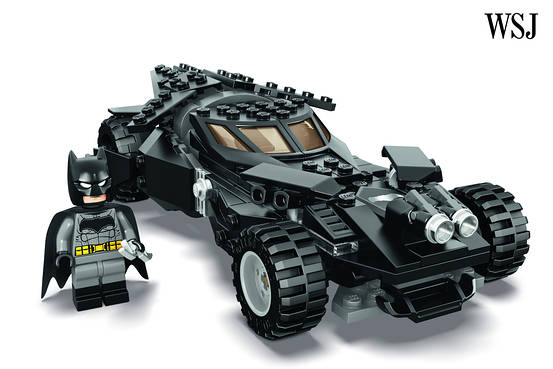 Lego Batman v Superman Batmobiel